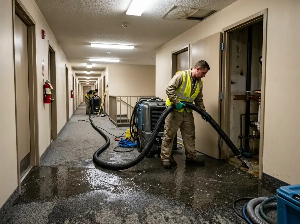 multi-unit-apartment-hallway-f-005 — frequently asked questions, Emergency Burst Pipe Water Extraction & Removal in Anamosa,…